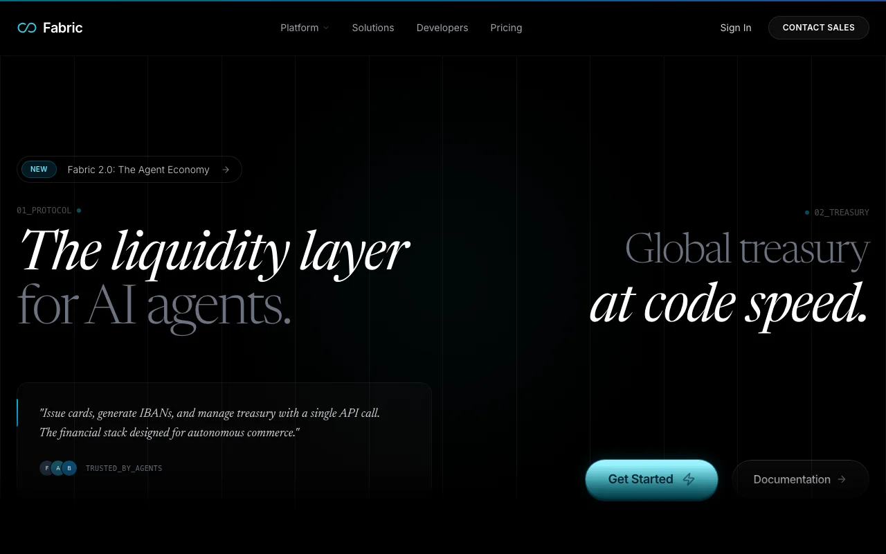 Prévia do template AI Finance SaaS