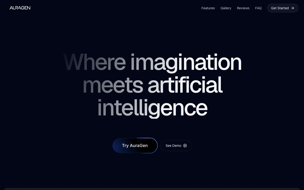 Prévia do template Pixio AI Image Generation