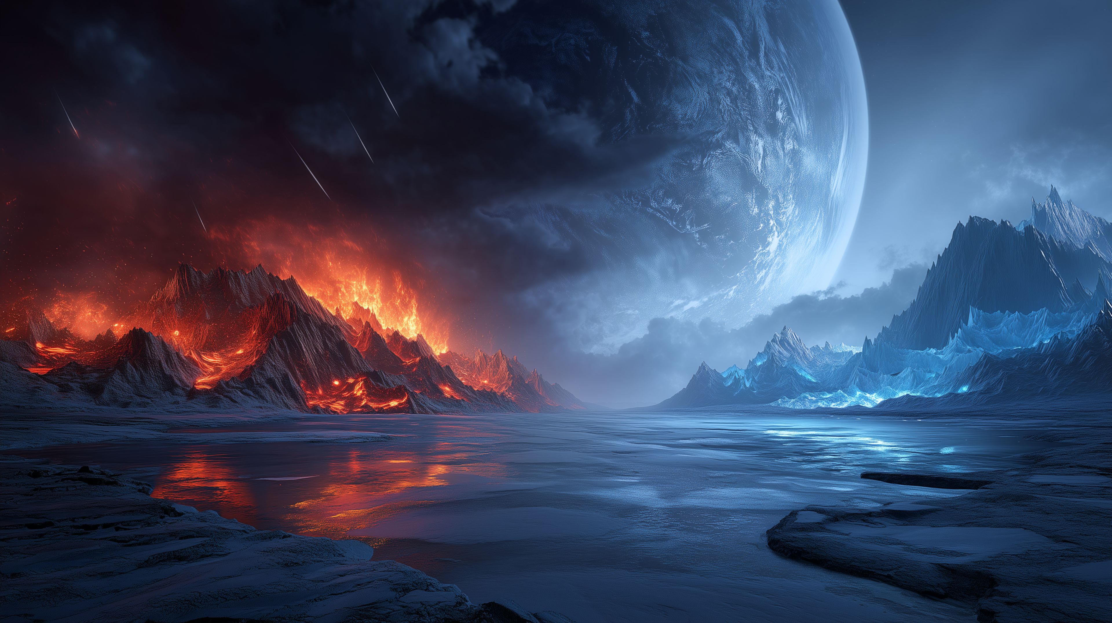 Planet from orbit — worlds