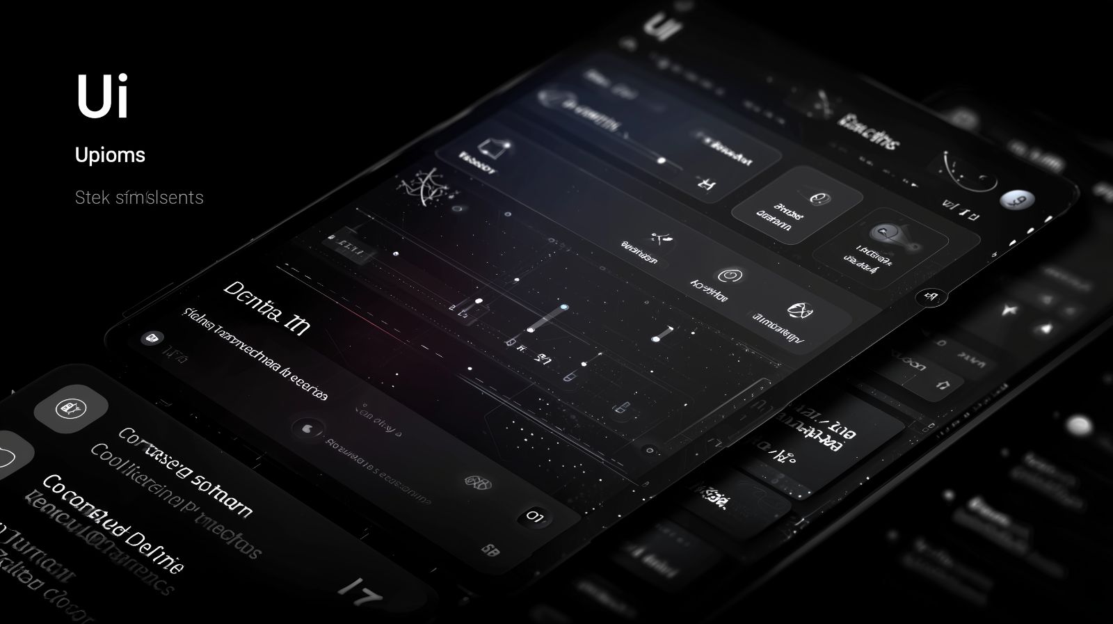 Modern business automation dashboard