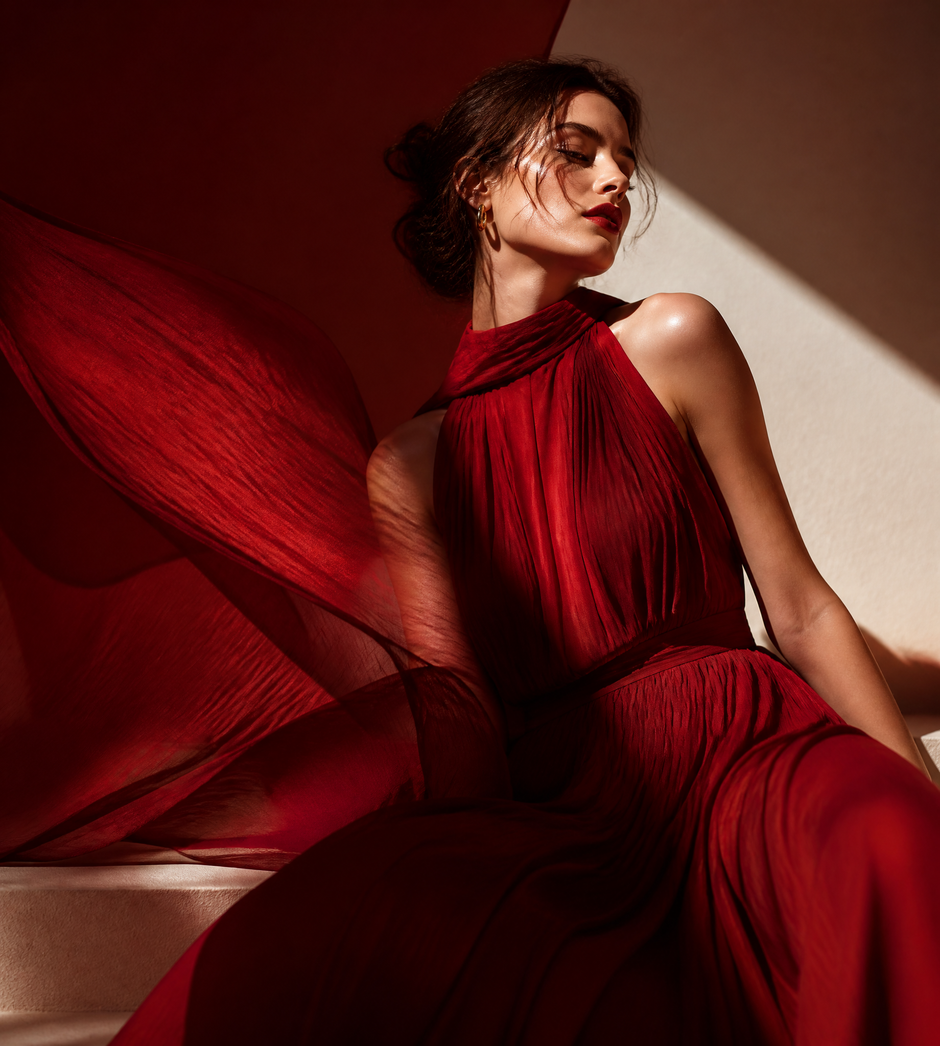 Crimson Light — Fashion Story