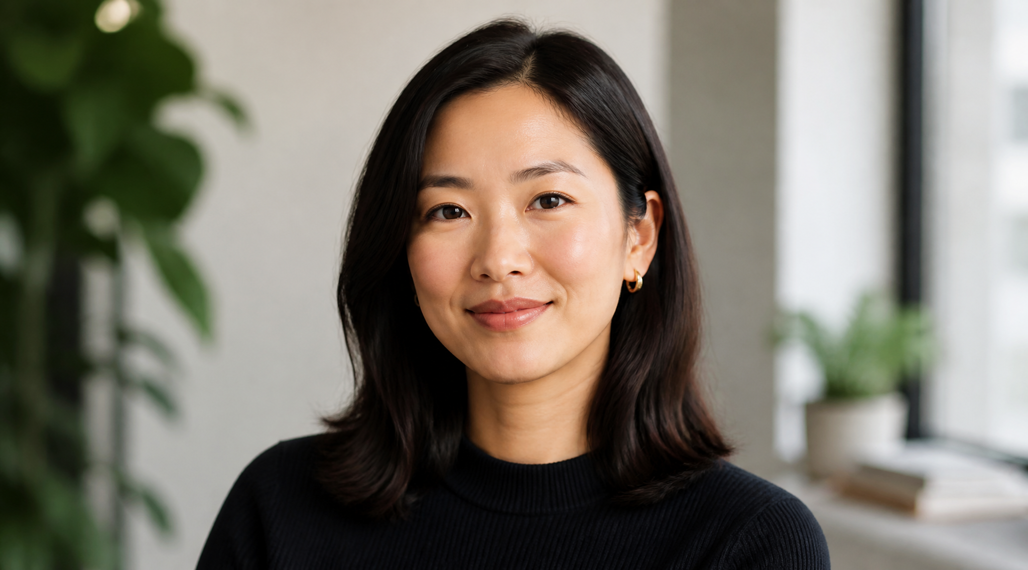 Portrait crop representing Mina Chen, product director