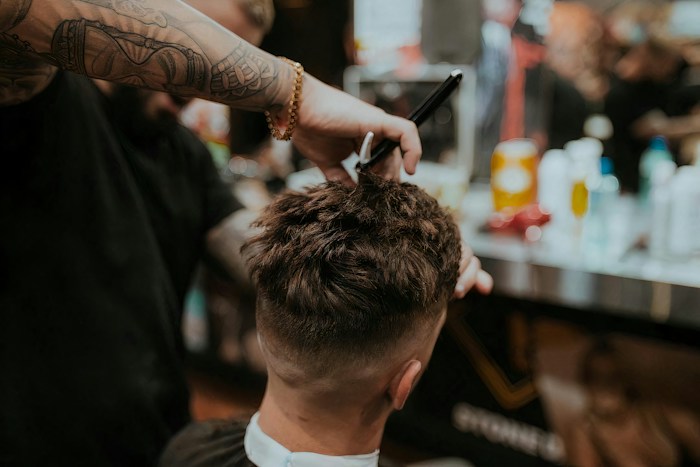 Classic fade haircut