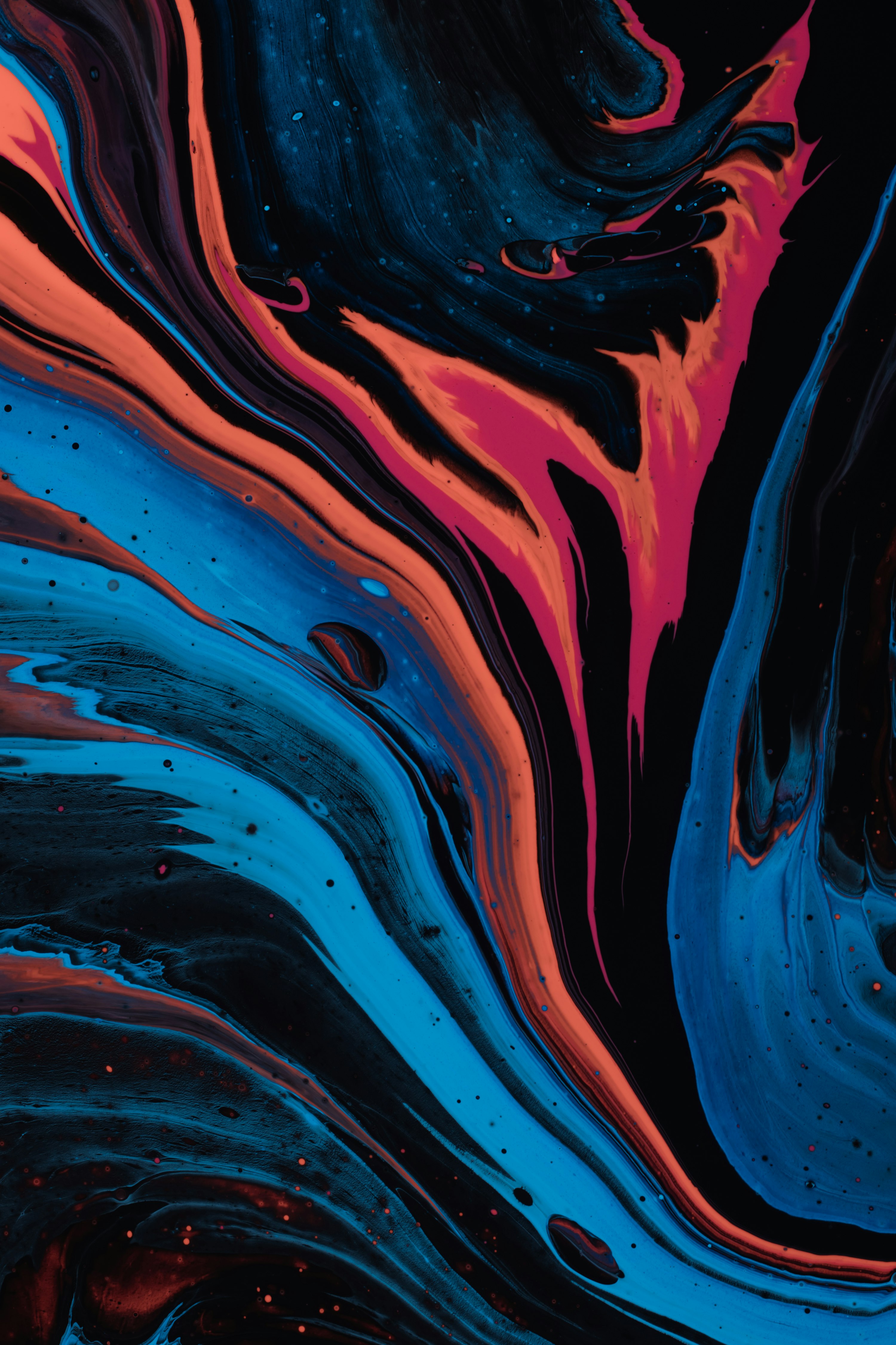 Abstract silver liquid background