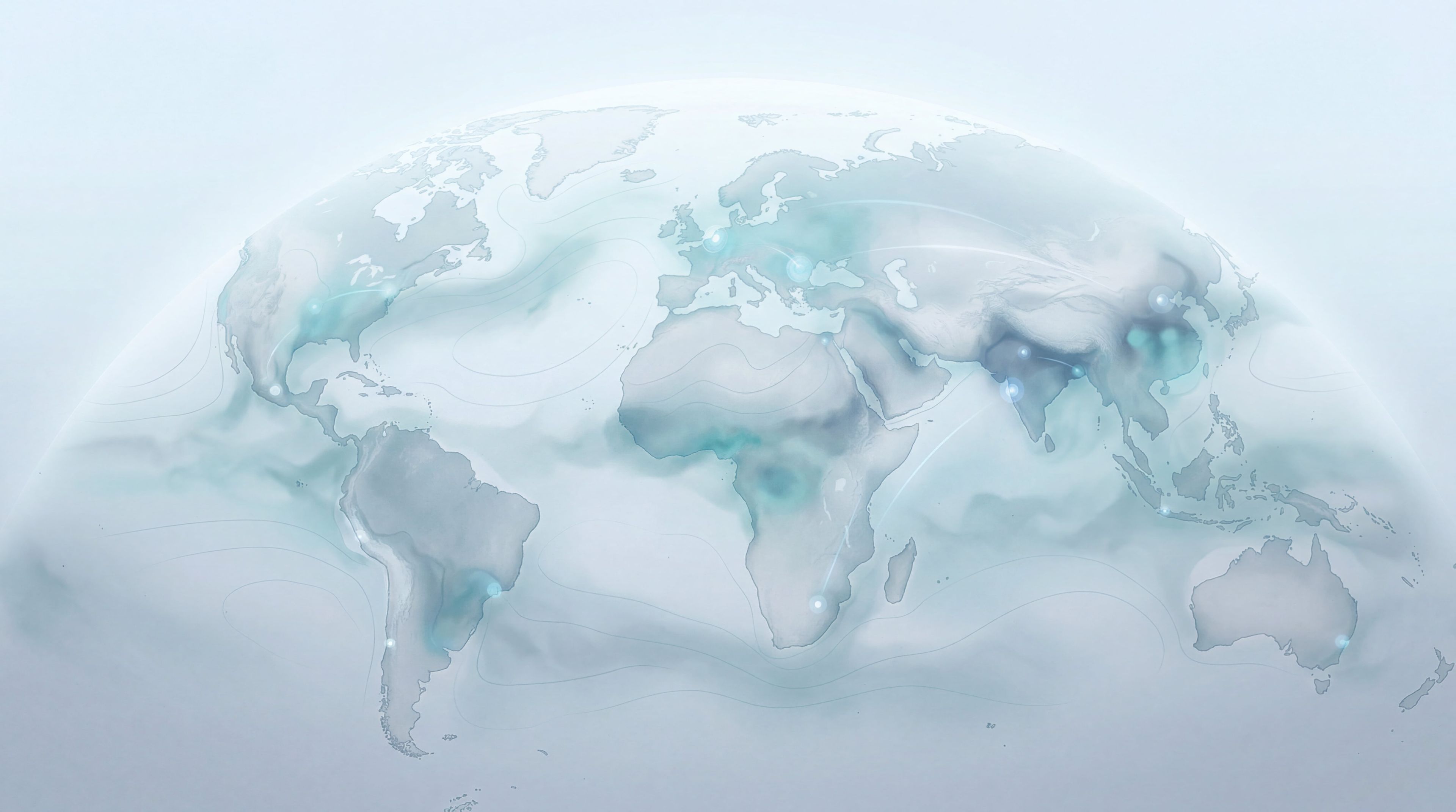 Atmospheric map background