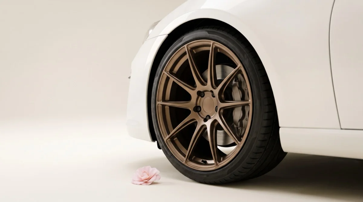 Forged bronze wheel