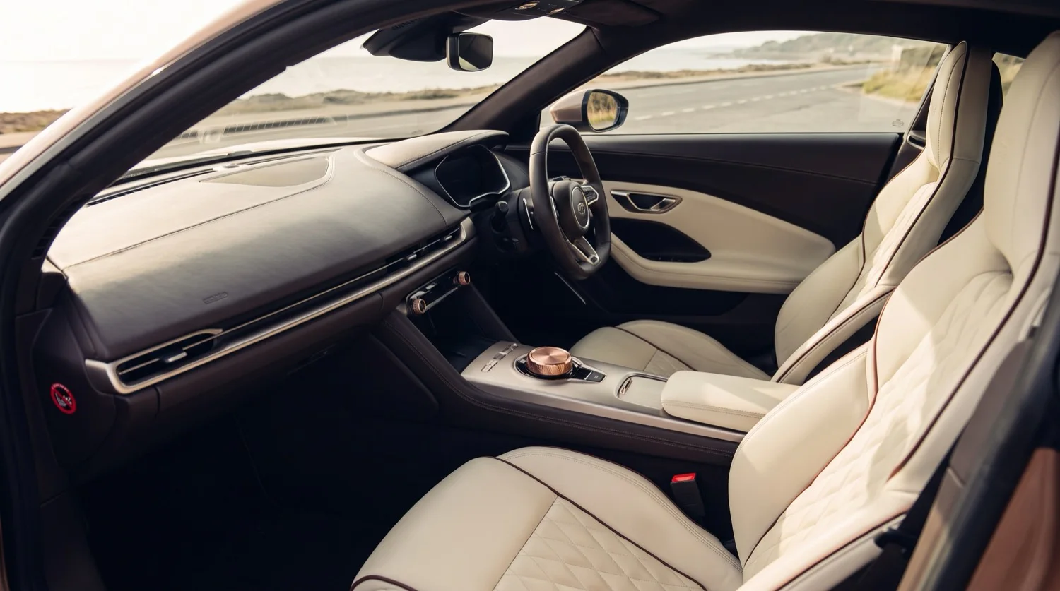 The S9 cockpit, seen from the passenger side