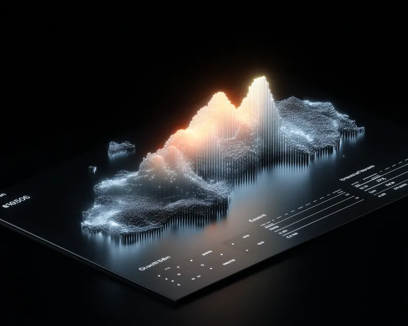 Laptop with product website