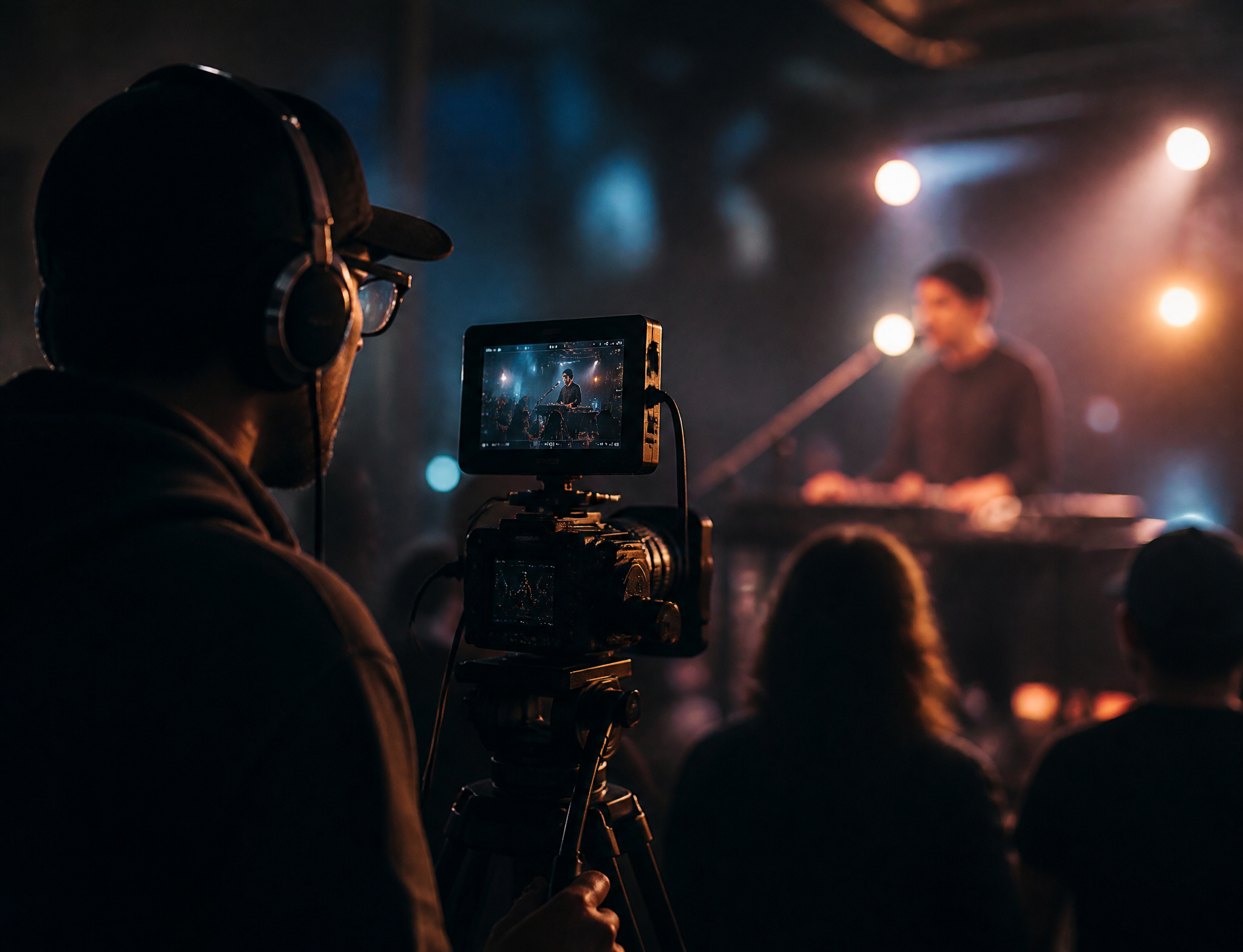 Live creator production scene