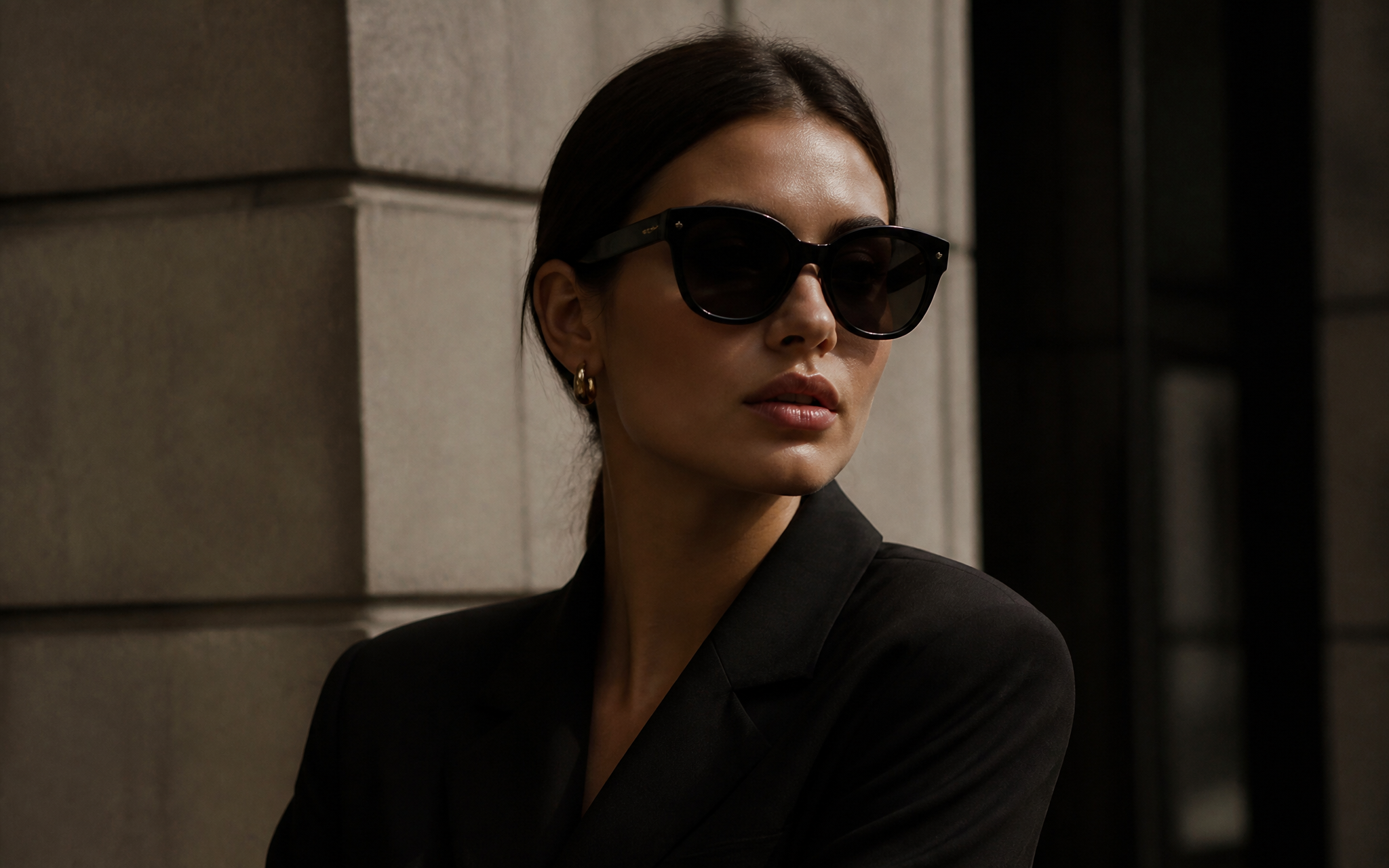 Editorial fashion portrait