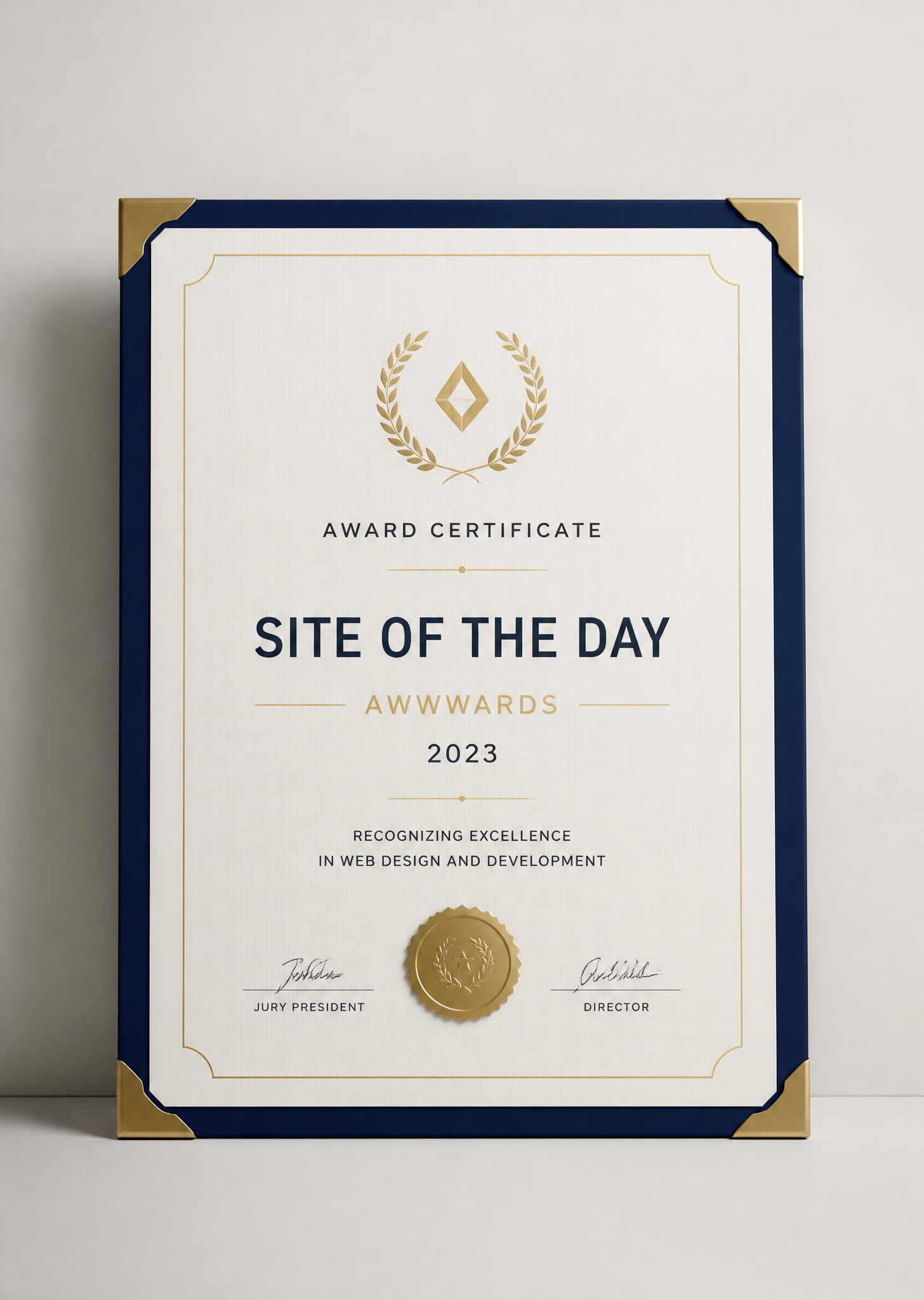 Award Certificate