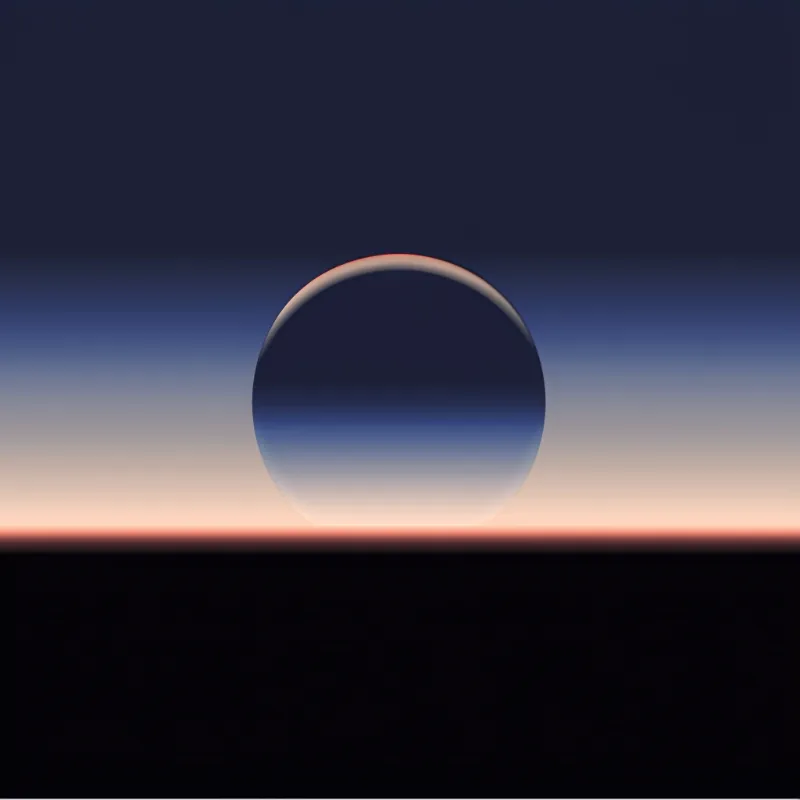 Abstract Blue