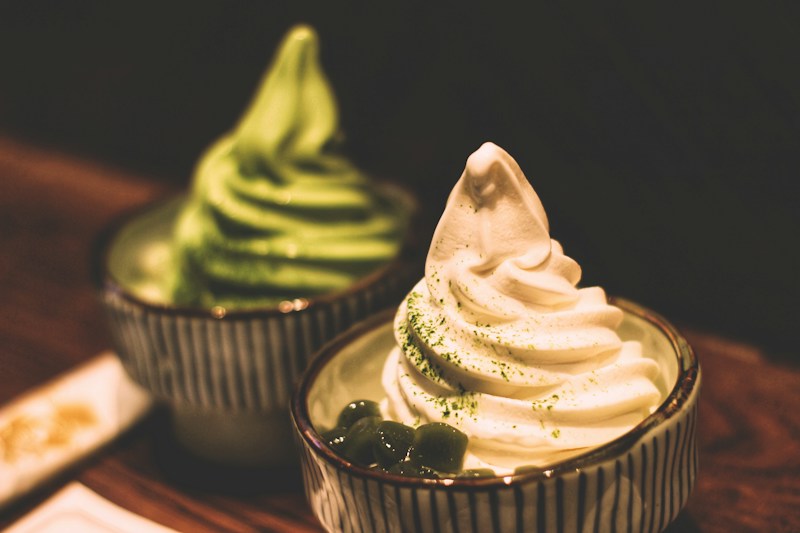 Matcha dessert