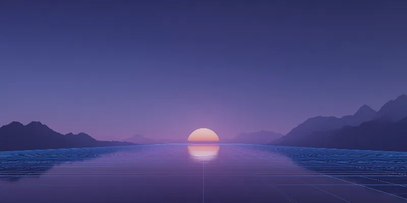Monument valley at twilight