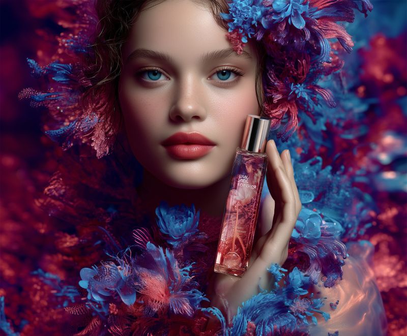 Portrait with dramatic lighting